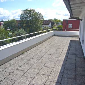 Dachterrasse vor Schlafzimmer