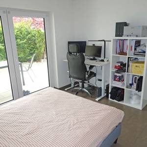 Schlafzimmer von hinten