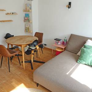 Wohnzimmer vom Fenster