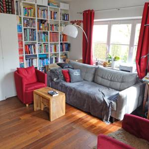 Wohnzimmer vom Balkon