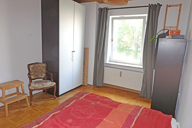 Wschlafzimmer von hinten