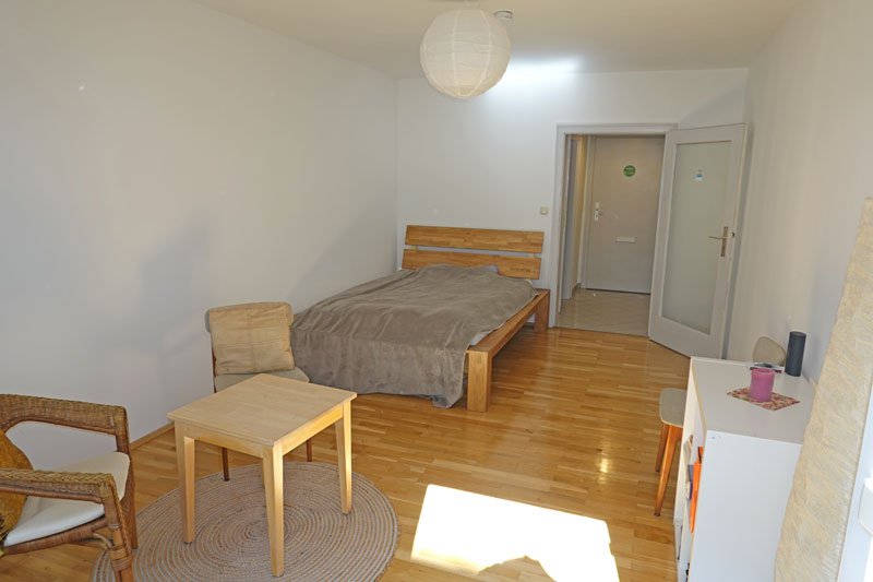 Wohnraum vom Fenster