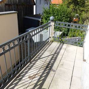 Balkon vor Kinderzimmer